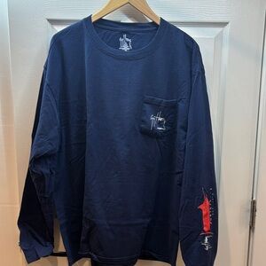 Guy Harvey Blue Long Sleeve Shirt